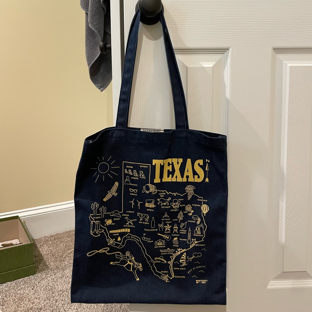 Denim (Texas) tote bag